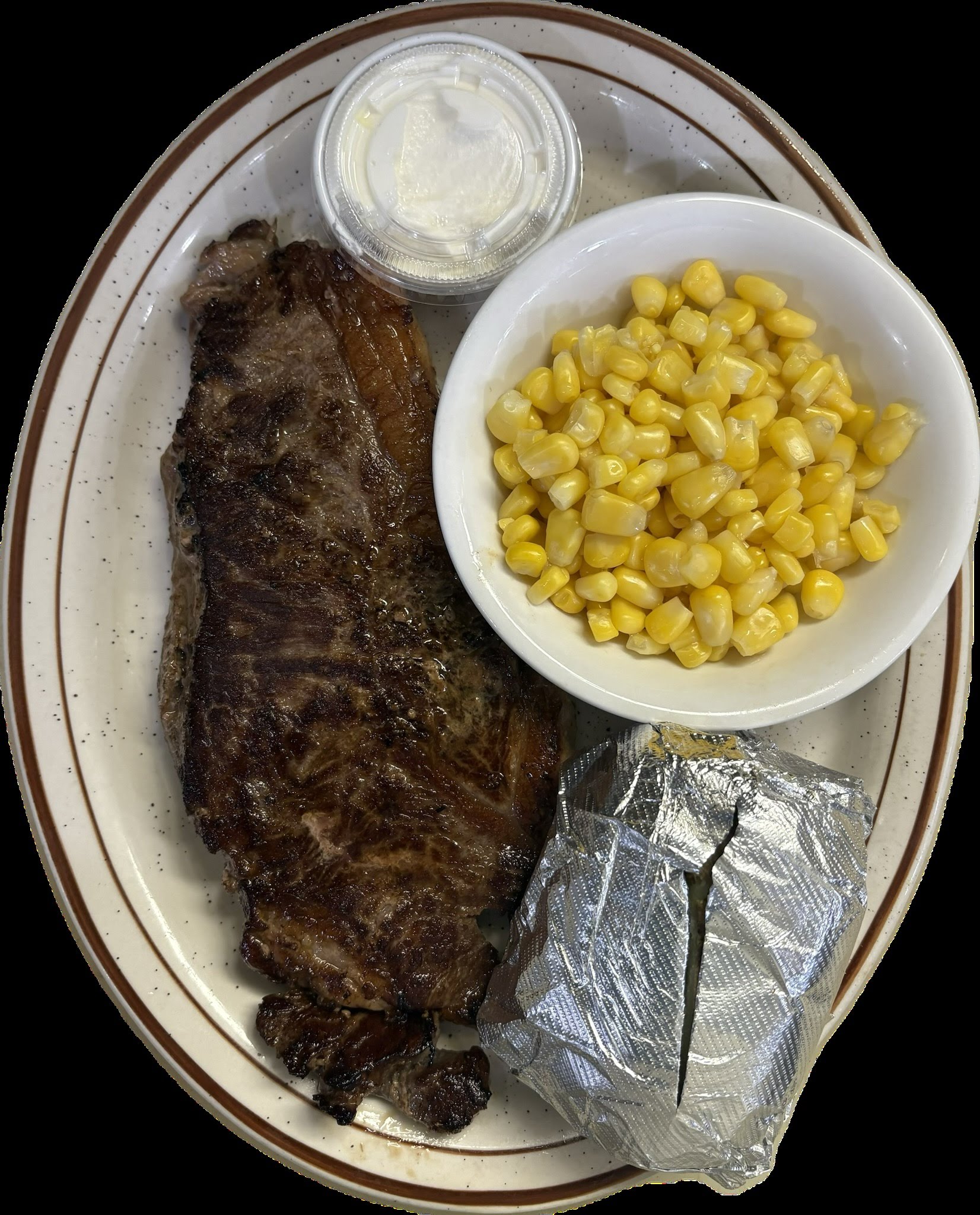 New York Steak Dinner Romulus House Michigan 734-326-7177