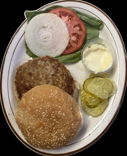 Turkey Burger Romulus House Michigan 734-326-7177
